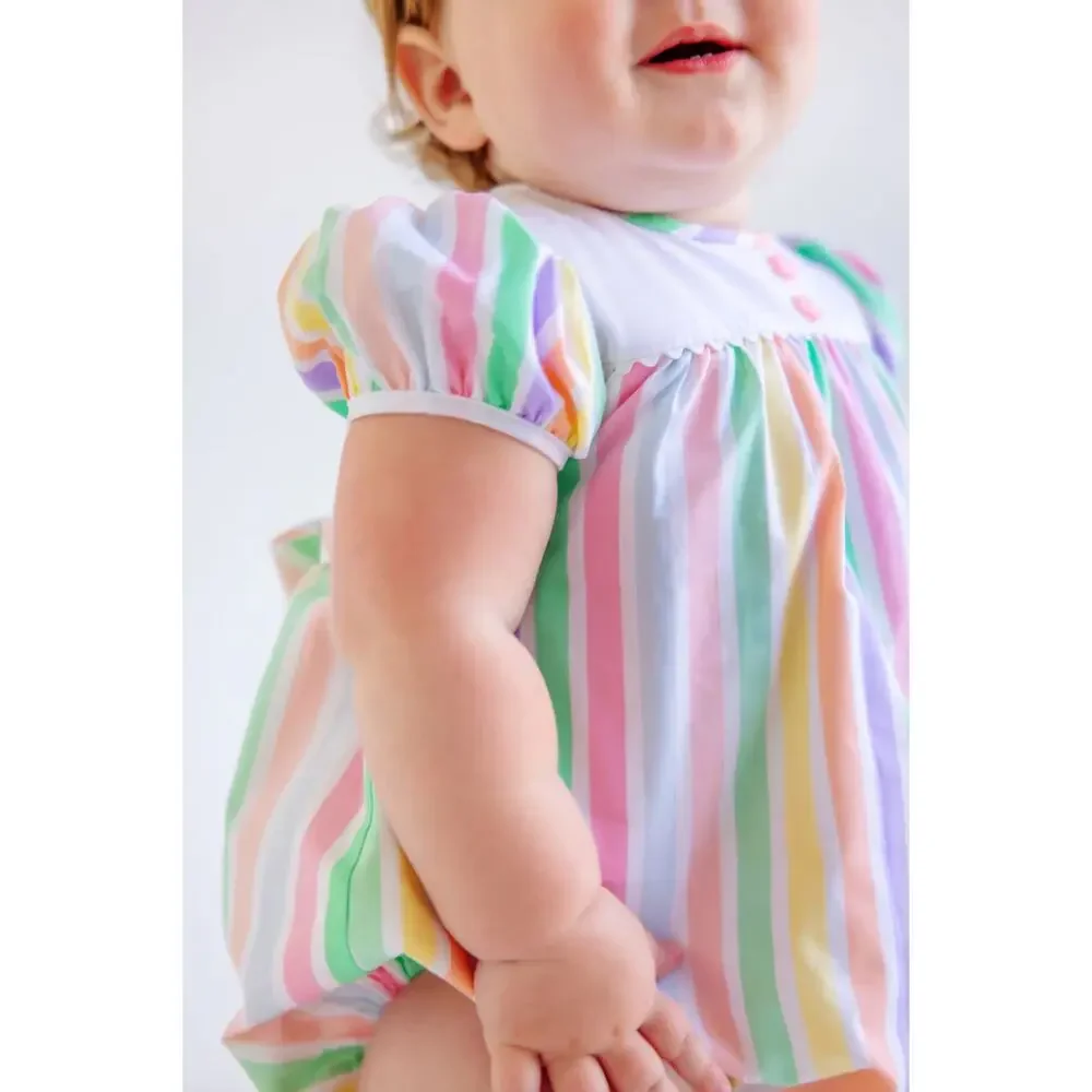 The Beaufort Bonnet Company Brigantine Bubble Southampton Stripe 2T NWT